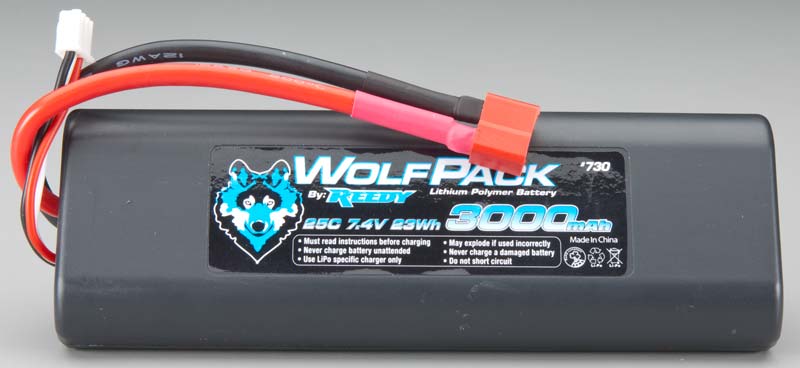 Reedy Wolfpack LiPo 7.4V 3000mAh 25C