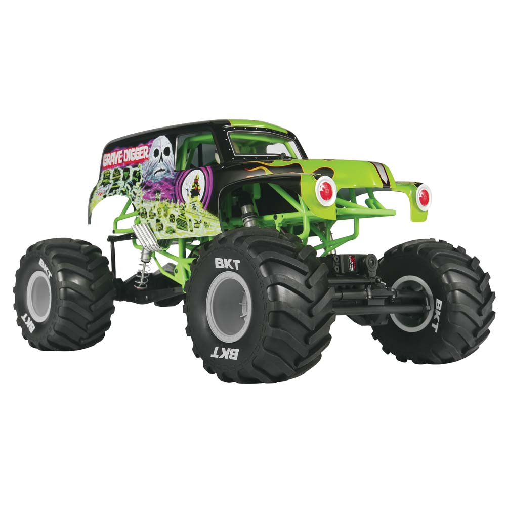 1/10 SMT10 Grave Digger Monster Jam Truck 4WD RTR - Click Image to Close