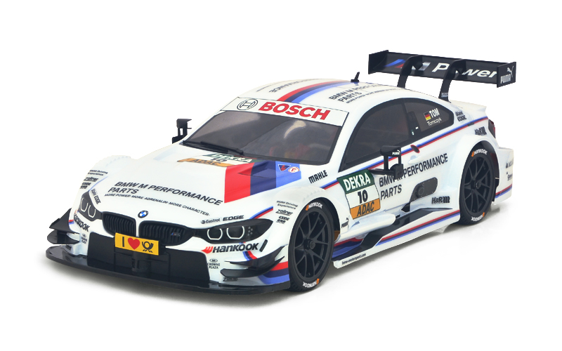 1/10 4WD BMW M4 #10 White RTR - Click Image to Close