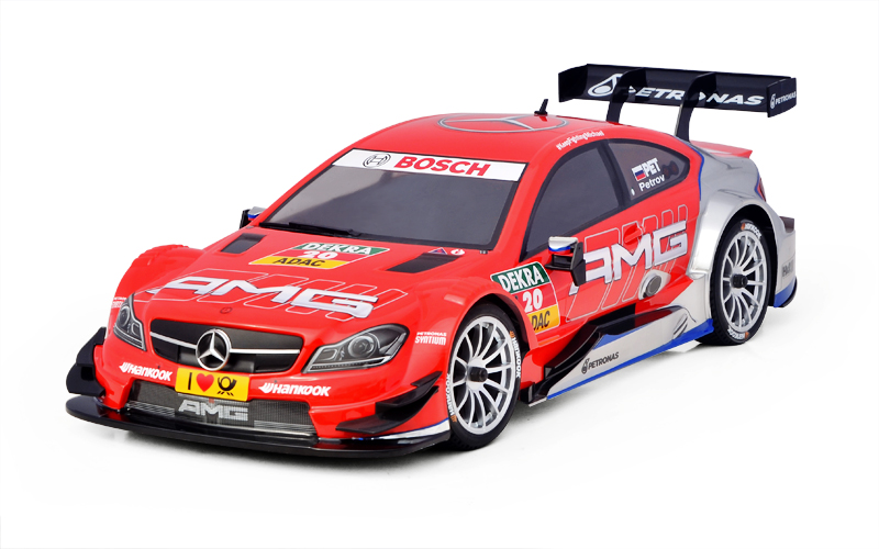 1/10 4WD Mercedes AMG #20 Red - Click Image to Close