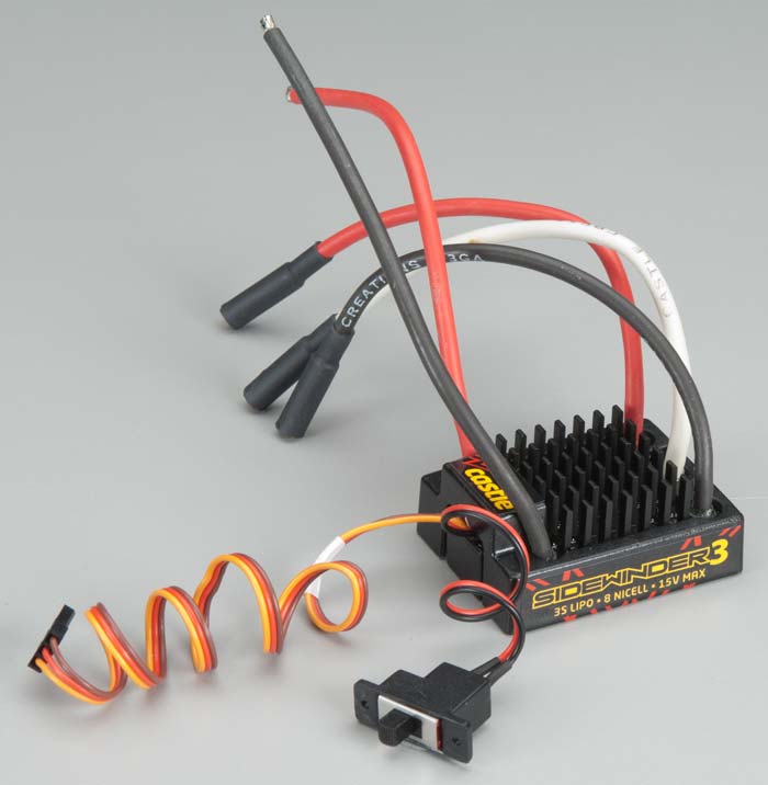 Castle Creations 1/10 Sidewinder 3 Waterproof ESC