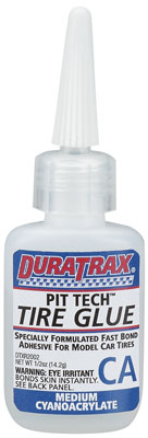 DuraTrax Pit Tech Tire Glue Medium .5 oz