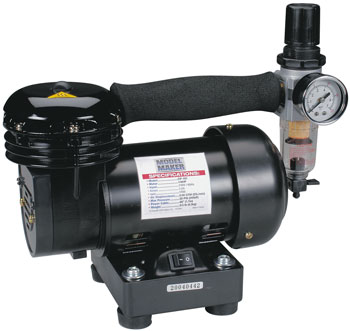 Mini Air Compressor w/Regulator & Filter - Click Image to Close