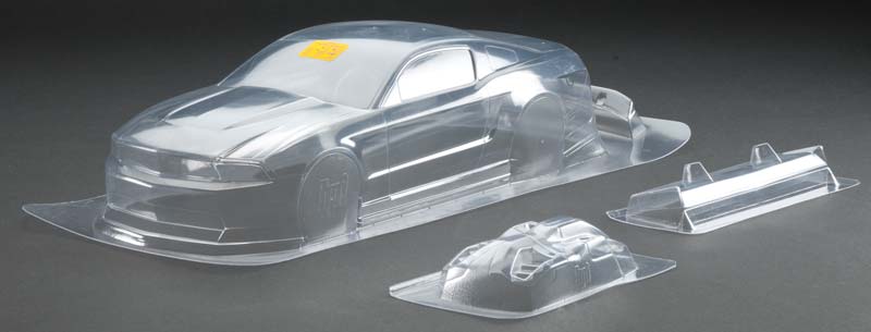 2011 Ford Mustang RTR Clear Body 200mm - Click Image to Close