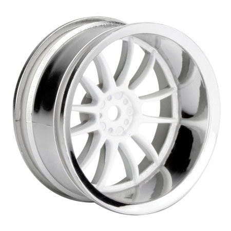 Work XSA Wheel 26mm White Chrome (2) 9mm Offset