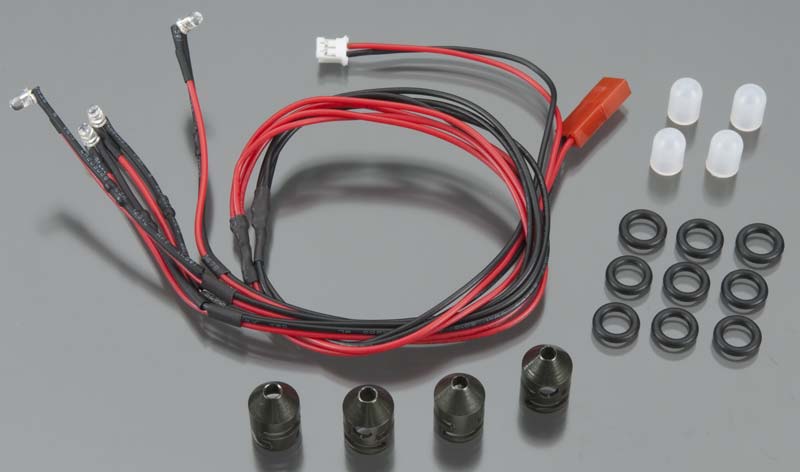 Integy Lexan Body Mount Hole LED Light Marker Set Gun Metal Integy Lexan Body Mount Hole LED Light Marker Set Gun Metal