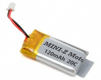 Kyosho 1S LiPo Battery (3.7V/120mAh) Kyosho 1S LiPo Battery (3.7V/120mAh)