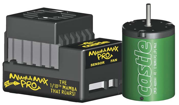 Mamba Max Pro ESC/6900 Motor Combo 1/10 - Click Image to Close