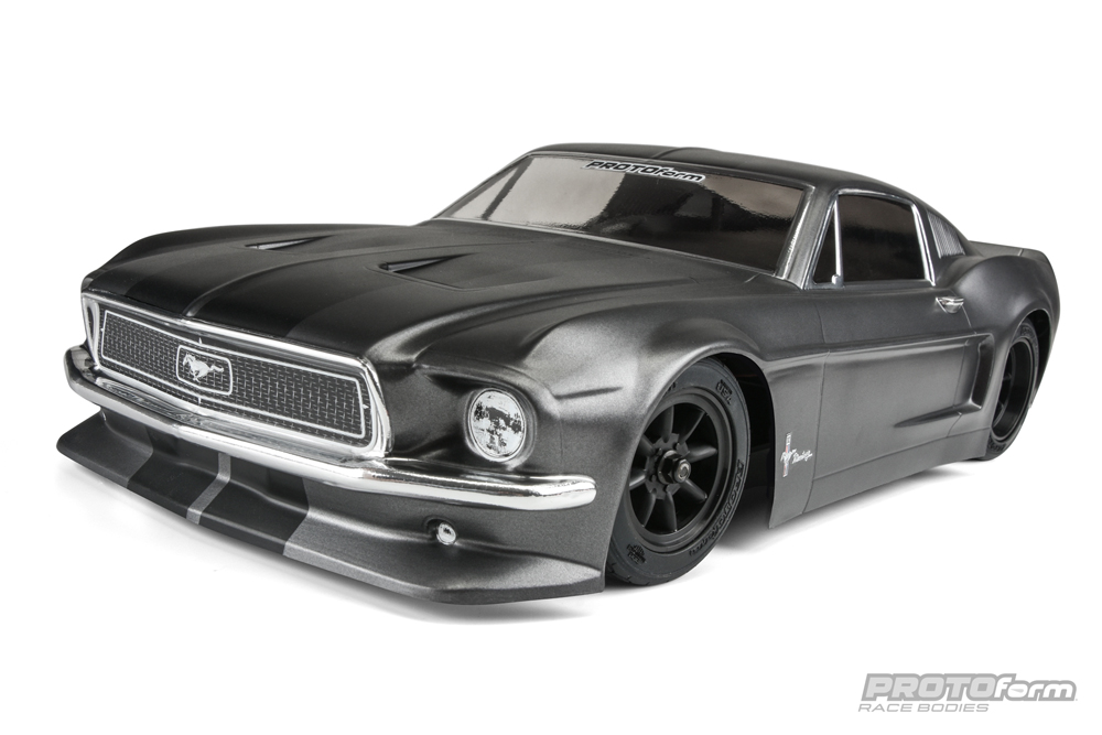 1968 Ford Mustang Clear Body VTA Class - Click Image to Close