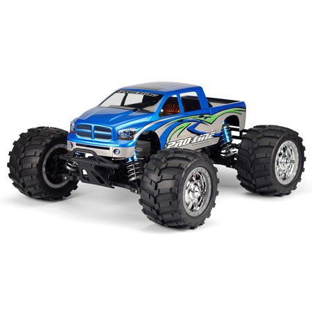 Dodge Mega Cab Body Clear:LST,ST2,MGT,GEN,Revo3.3 - Click Image to Close