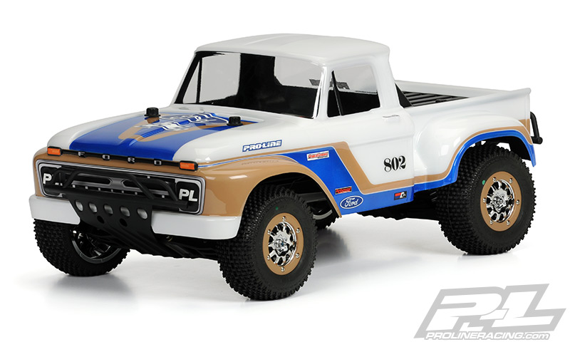 66 Ford F-100 Clear Body Slash/4X4/SC10