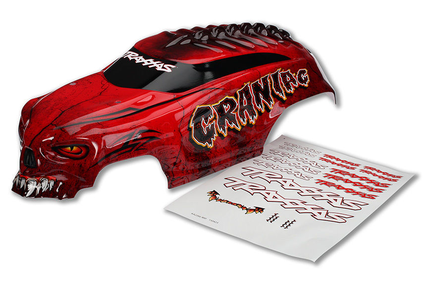 Red Craniac Body with Decals