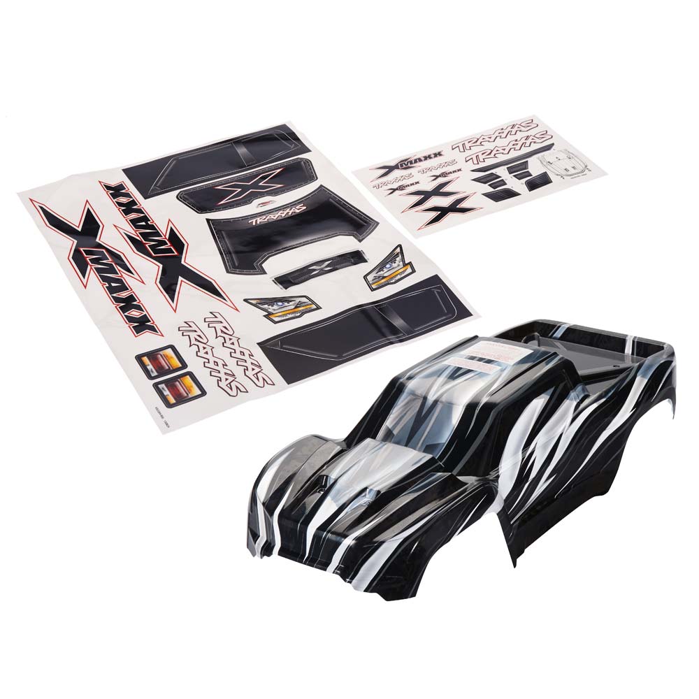 X-Maxx ProGraphix Body w/Decal Sheet