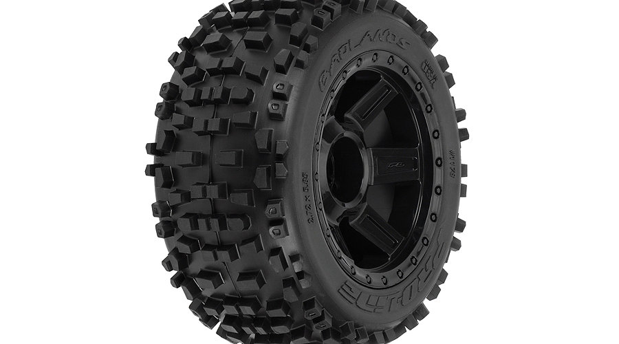 Badlands 3.8 TRA Mnt Desperado 1/2Off 17mmWhl,Blk